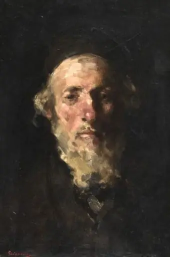 Portretul unui evreu, by Nicolae Grigorescu