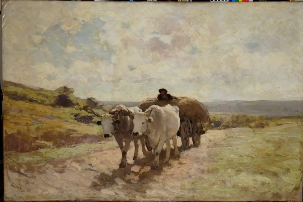 Printre dealuri și vâlcele, by Nicolae Grigorescu, 1896