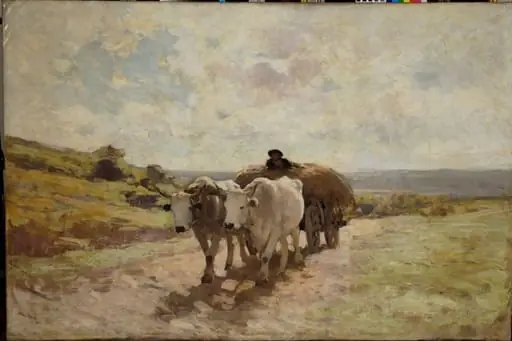 Printre dealuri și vâlcele, by Nicolae Grigorescu