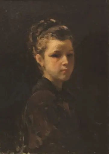 Profil pierdut, by Nicolae Grigorescu