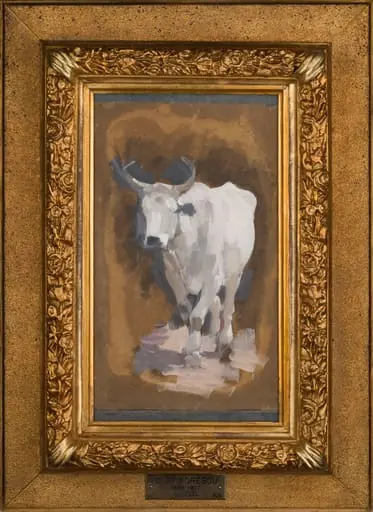 Studiu de bou, by Nicolae Grigorescu