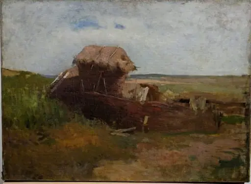 Târla părăsită, by Nicolae Grigorescu