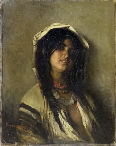 Țigancă, by Nicolae Grigorescu
