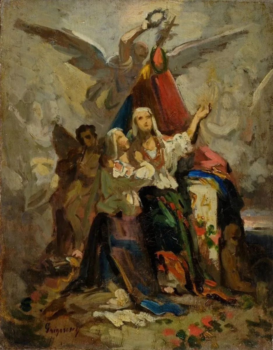Unirea Principatelor, by Nicolae Grigorescu, 1867