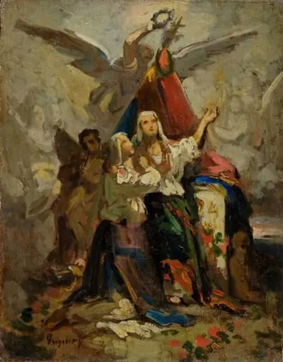 Unirea Principatelor, by Nicolae Grigorescu