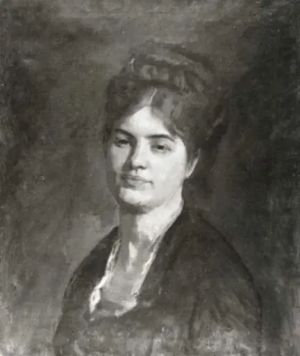 Zettina V.A. Urechia, by Nicolae Grigorescu
