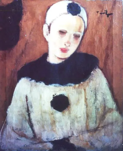 Arlechin (Clovn), by Nicolae Tonitza