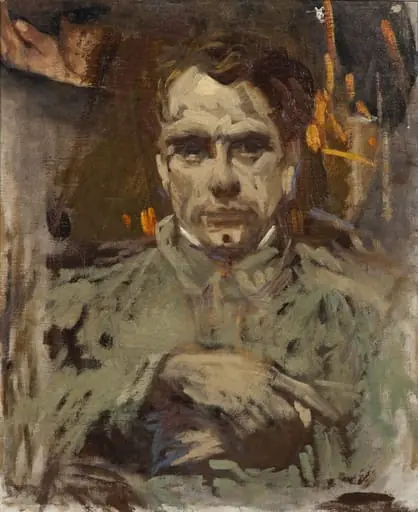 Autoportret, by Nicolae Tonitza