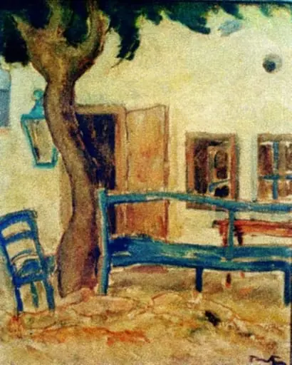 Cafeneaua lui Mamut, by Nicolae Tonitza