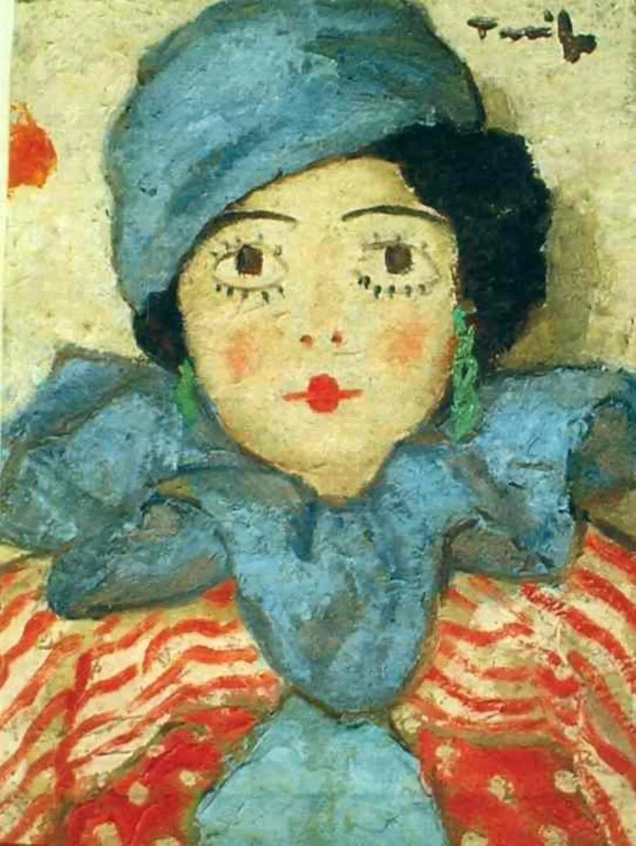 Cap de dansatoare, by Nicolae Tonitza, unspecified, 1926