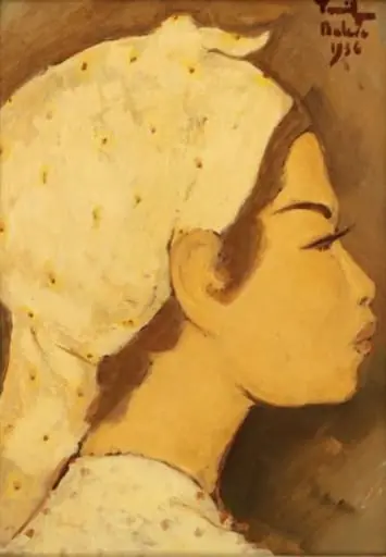Cap de tătăroaică, by Nicolae Tonitza