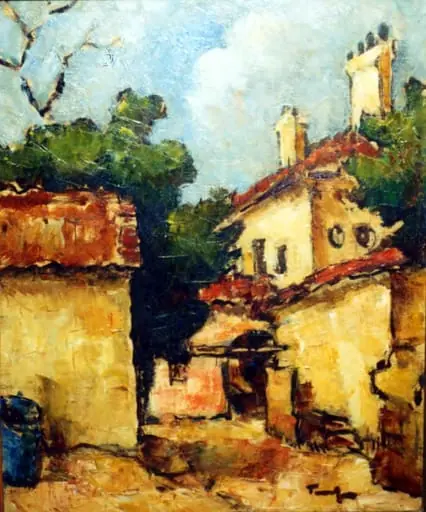 Cartierul Tunari, by Nicolae Tonitza