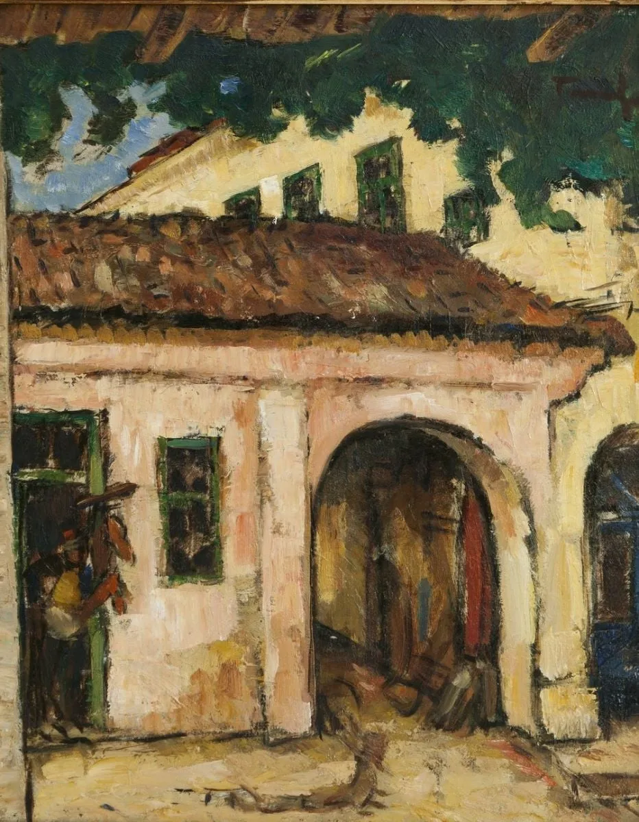 Case la Mangalia, by Nicolae Tonitza, 1925