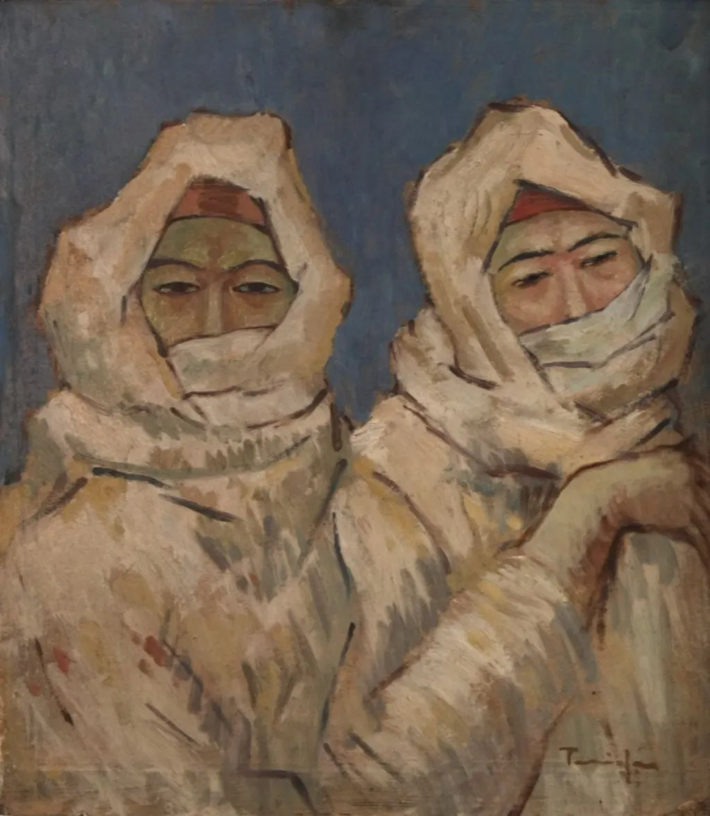 Două tătăroaice, by Nicolae Tonitza, unspecified