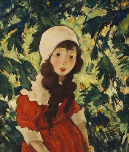 Fata pădurarului, by Nicolae Tonitza