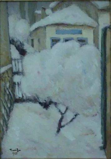 Iarna, by Nicolae Tonitza