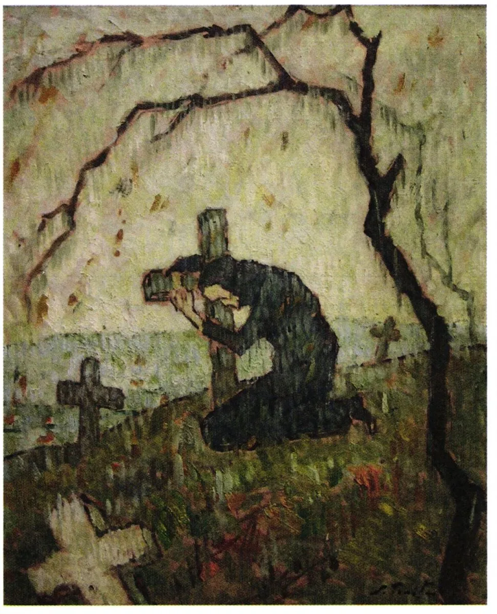 Mama soldatului, by Nicolae Tonitza, 1923