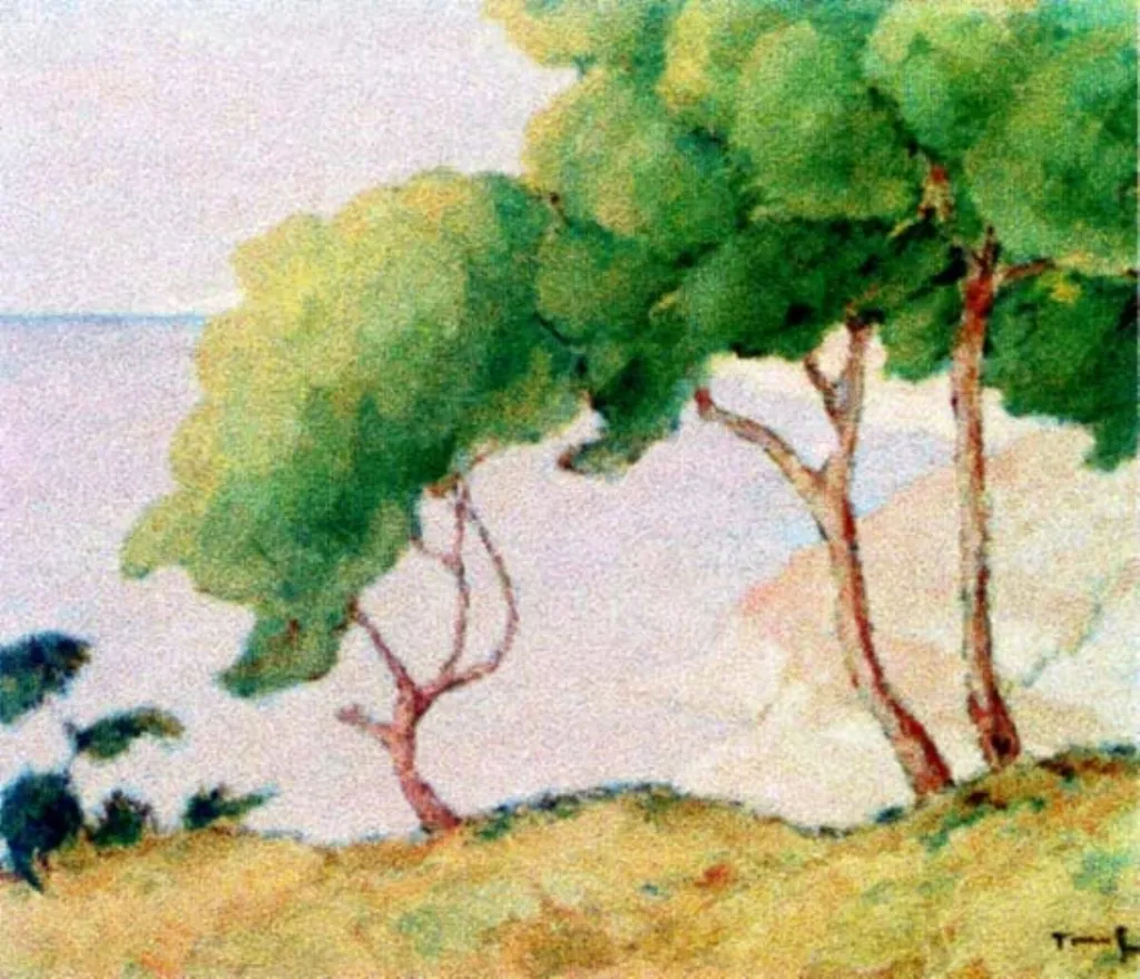 Margine de crâng (Balcic), by Nicolae Tonitza, unspecified