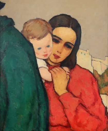 Maternitate, by Nicolae Tonitza, 1928
