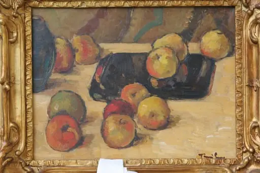 Natură moartă (Mere), by Nicolae Tonitza