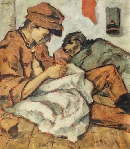 Odaia prizonierilor, by Nicolae Tonitza