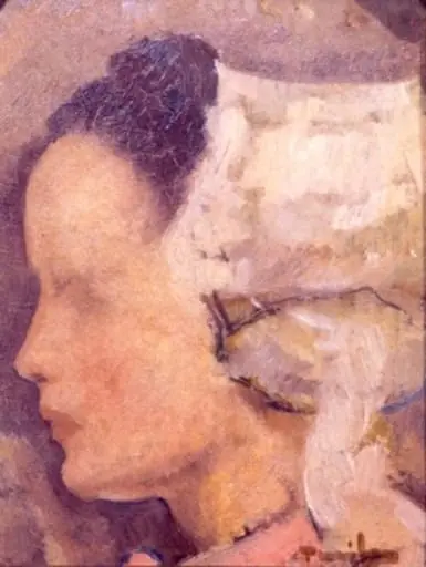Olandeza, by Nicolae Tonitza