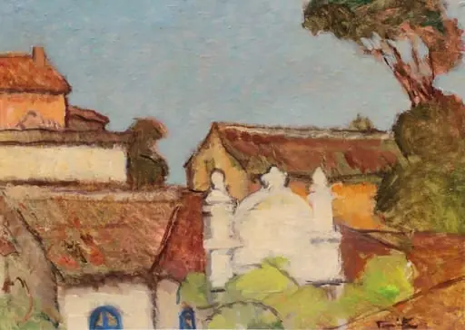 Peisaj, by Nicolae Tonitza
