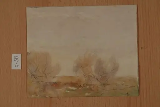 Peisaj de toamnă, by Nicolae Tonitza