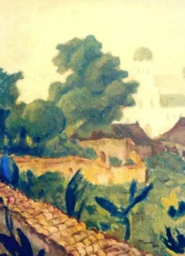 Peisaj din Mangalia (Impresie din Mangalia), by Nicolae Tonitza