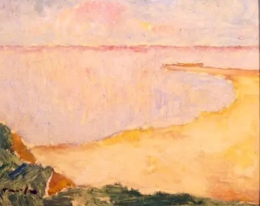 Plajă la Mangalia, by Nicolae Tonitza