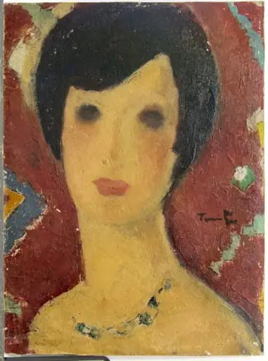Portret de femeie, by Nicolae Tonitza