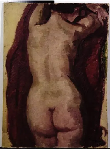Studiu de nud, by Nicolae Tonitza