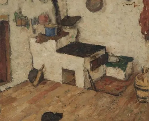 Vatră, by Nicolae Tonitza