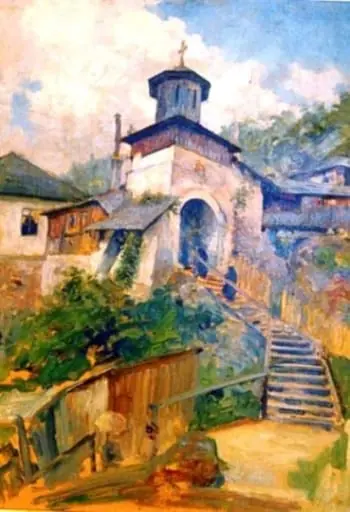 Mănăstirea Nămăiești, by Nicolae Vermont