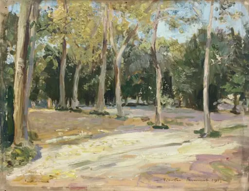 Peisaj de toamnă, by Nicolae Vermont