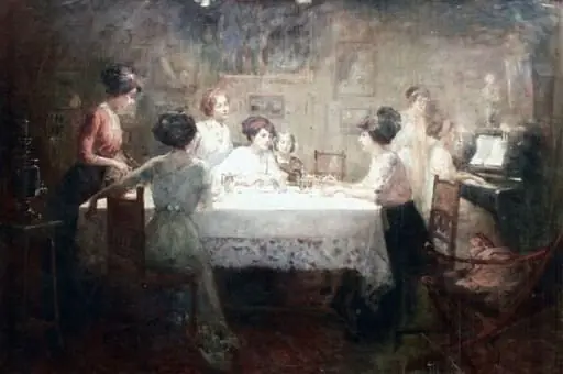 Scenă de interior, by Nicolae Vermont