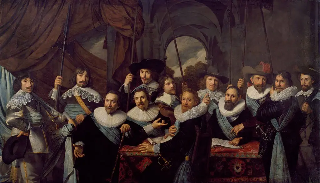 Members of the civic guard company of Captain Dirck Tholinx and Lieutenant Pieter Adriaenszn Raep, by Nicolaes Eliaszoon Pickenoy