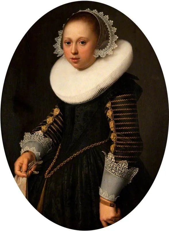 Portrait of a Girl, Aged 15, by Nicolaes Eliaszoon Pickenoy, oil, 1633