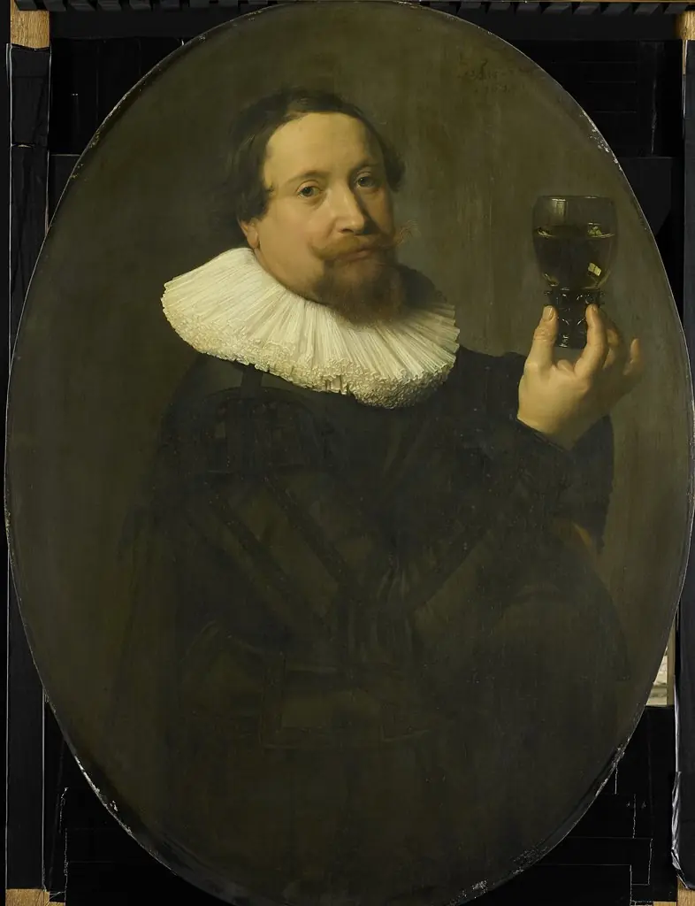 Portrait of Maerten Rey (1595/96-1632), by Nicolaes Eliaszoon Pickenoy