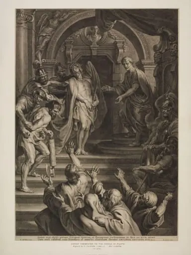 Jesus Christ before Pontias Pilate, by Nicolaes Lauwers