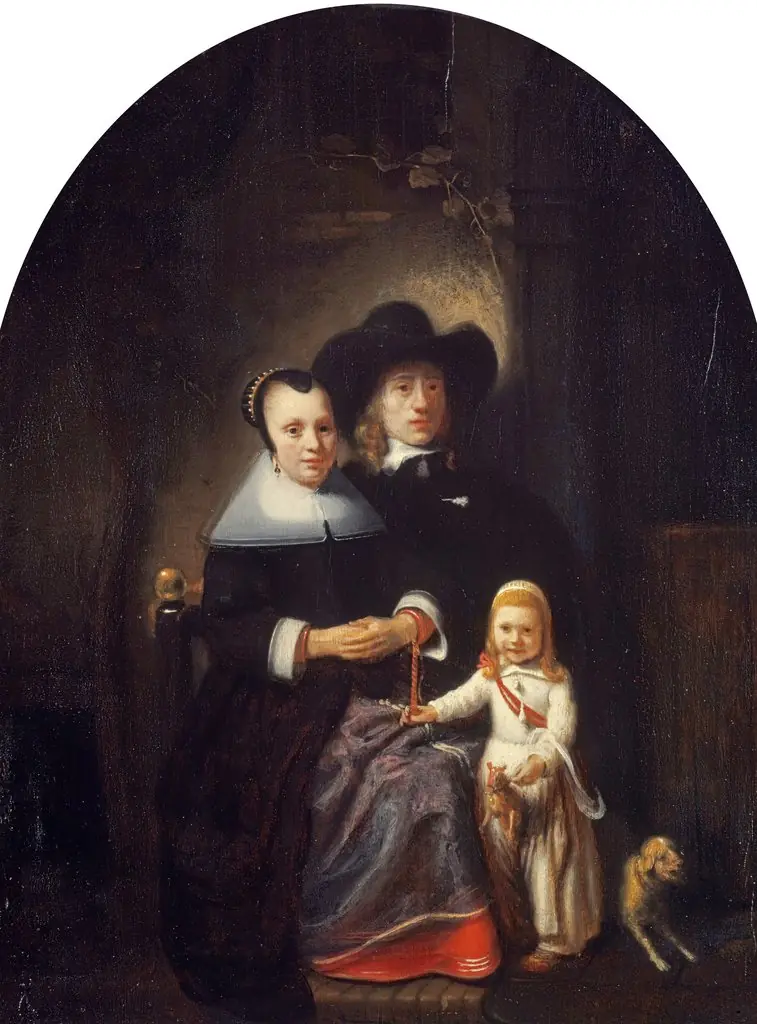 A Dutch Family Group