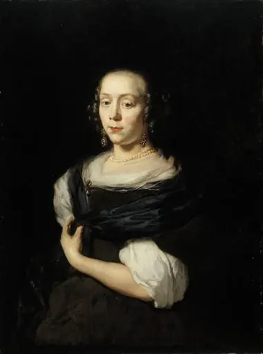 Nuoren naisen muotokuva, by Nicolaes Maes