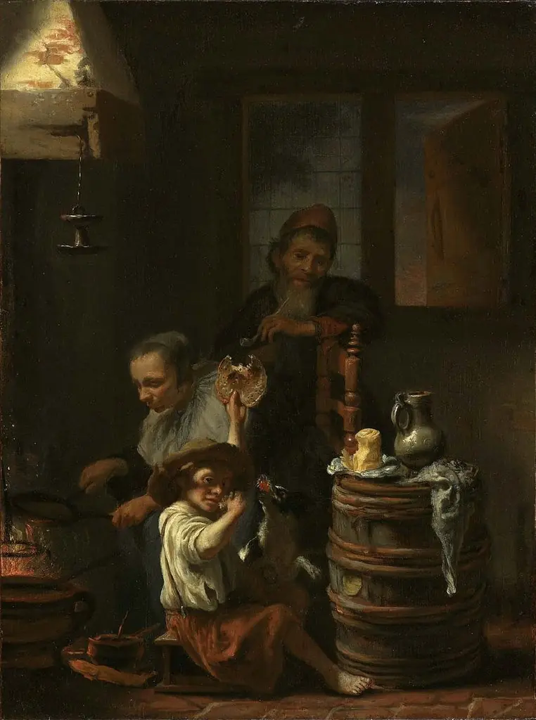 Pancake Maker, by Nicolaes Maes