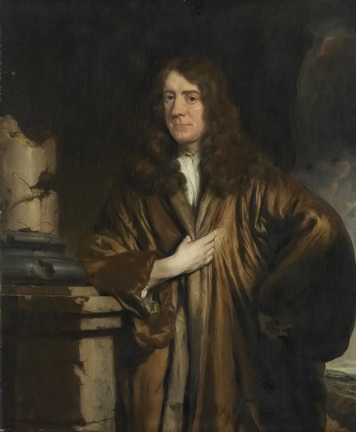 Portrait of a 42-year-old man, by Nicolaes Maes