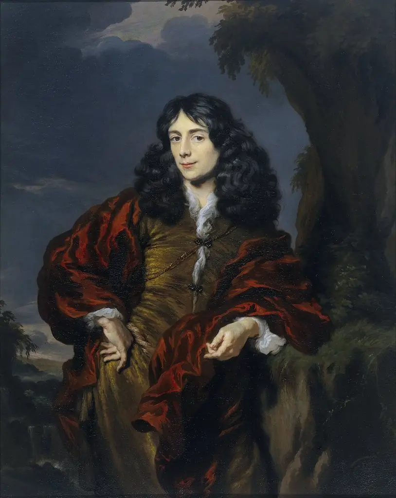 Portrait of a young man, possibly Simon van Alphen (1650-1730), by Nicolaes Maes