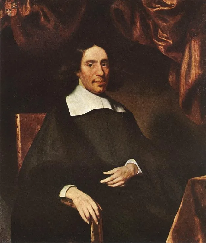 Portrait of Justus Criex, by Nicolaes Maes, oil, 1666