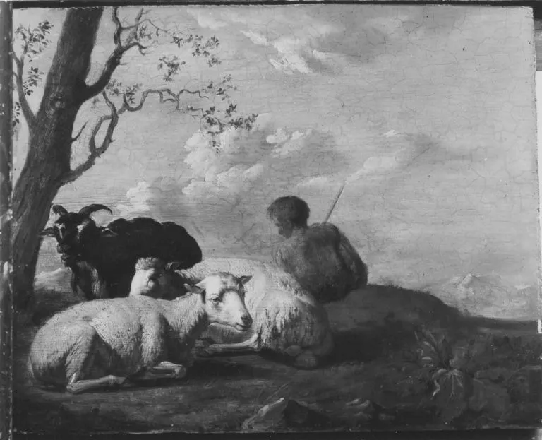 Viehstück, by Nicolaes Pieterszoon Berchem, unspecified, 1652