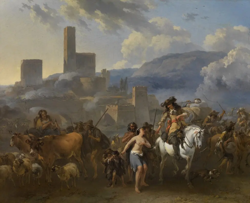 War Time, by Nicolaes Pieterszoon Berchem