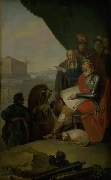 Frederik II Builds Kronborg Castle at Elsinore