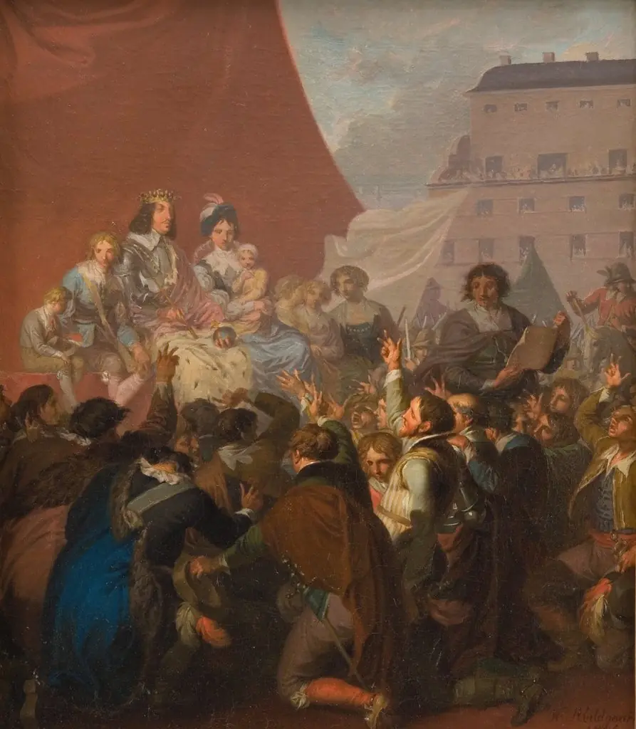 The Oath of Fealty in 1660, by Nicolai Abildgaard